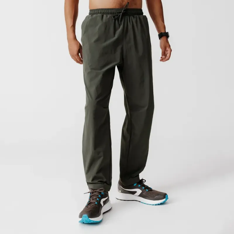 DECATHLON 500 Series Athletic Trousers Men's Dark Green-1