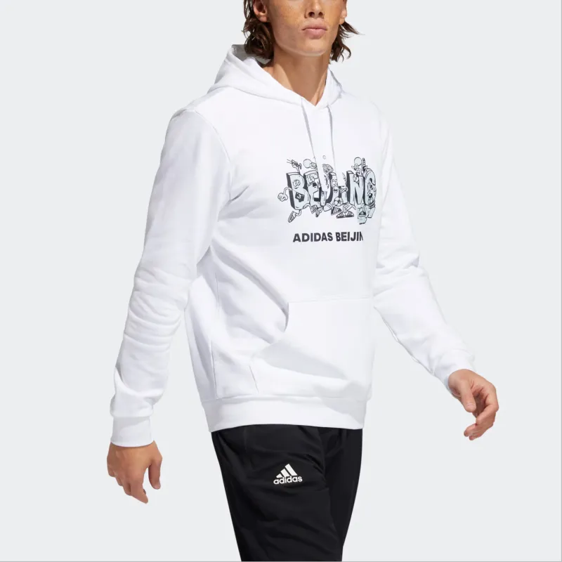 Adidas Beijing Toon Sweatshirt Men's White-4