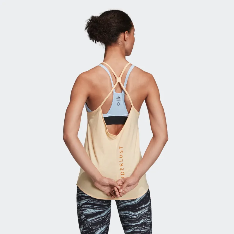 Adidas Tank Tops Women's Glow Orange-3