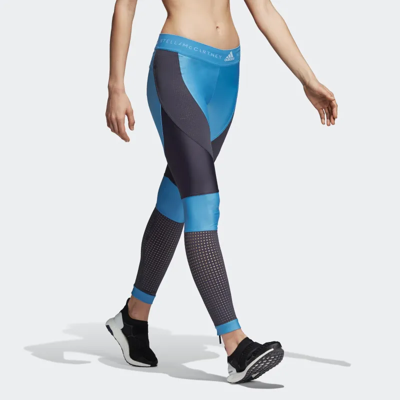 Adidas x Stella McCartney Climalite Athletic Trousers Women's Blue/Cyan Gray-4