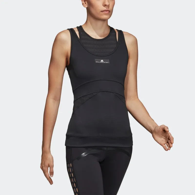Adidas x Stella McCartney Sport Vests Women's Black-3