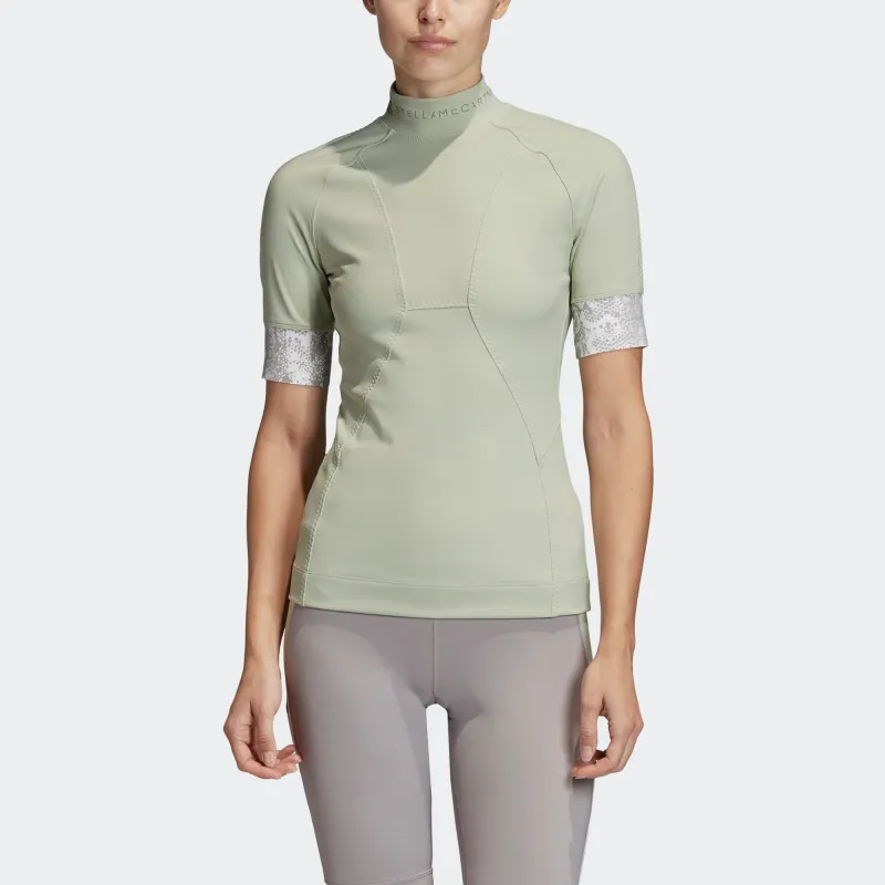 Adidas x Stella McCartney SMC T-Shirt Women's Mint Green-2