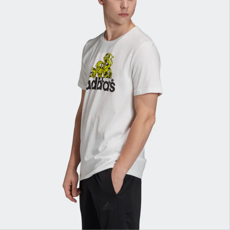 Adidas PerformanceSport T-Shirt Men's White-4