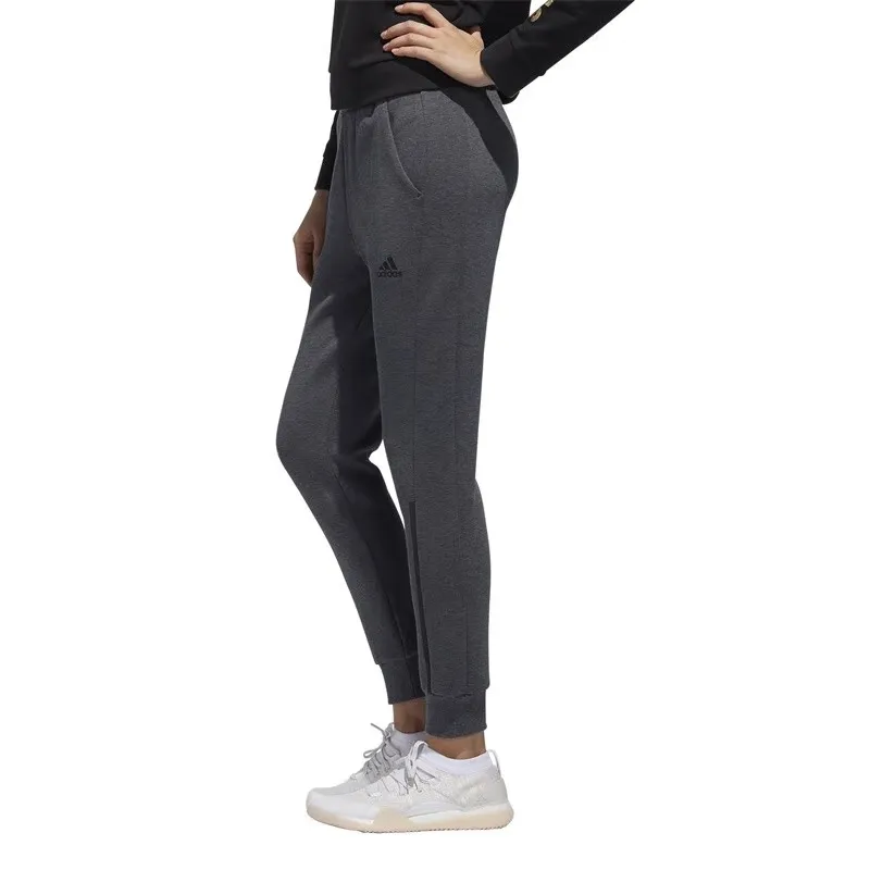 Adidas Knitted Sweatpants Women's Dark Gray-3