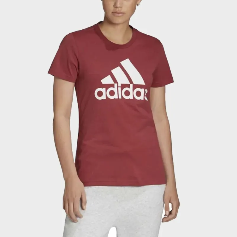 Adidas MUST HAVES T-Shirt Women's Burgundy-1