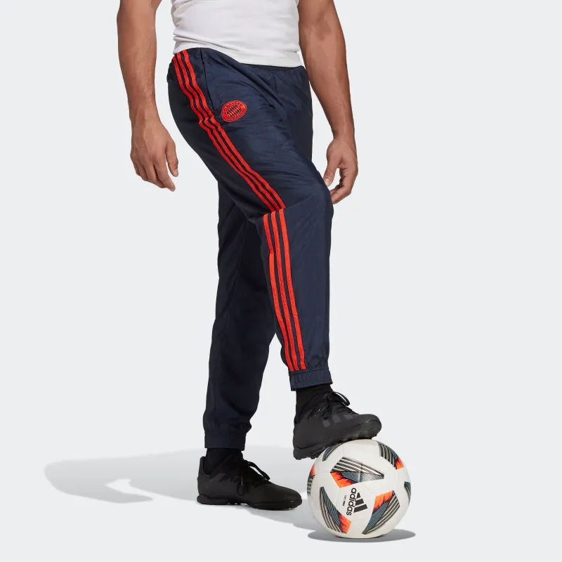 Adidas FC Bayern Munich Black Casual Pants Men's Ink Blue-4