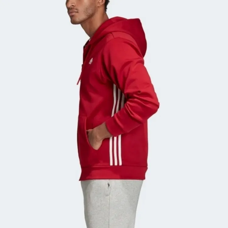 Adidas MUST HAVES 3-STRIPES Jackets Coats Men's Red-4