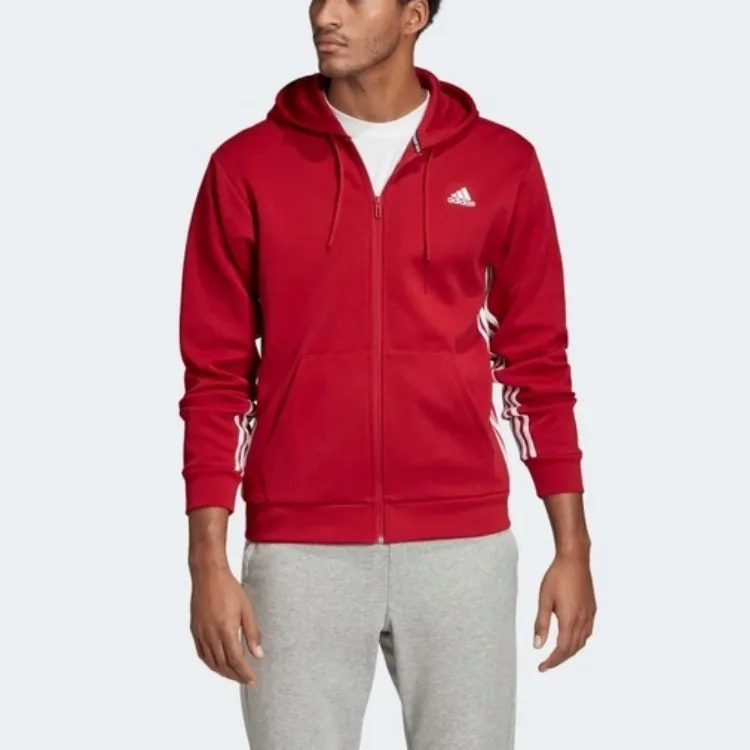 Adidas MUST HAVES 3-STRIPES Jackets Coats Men's Red-2