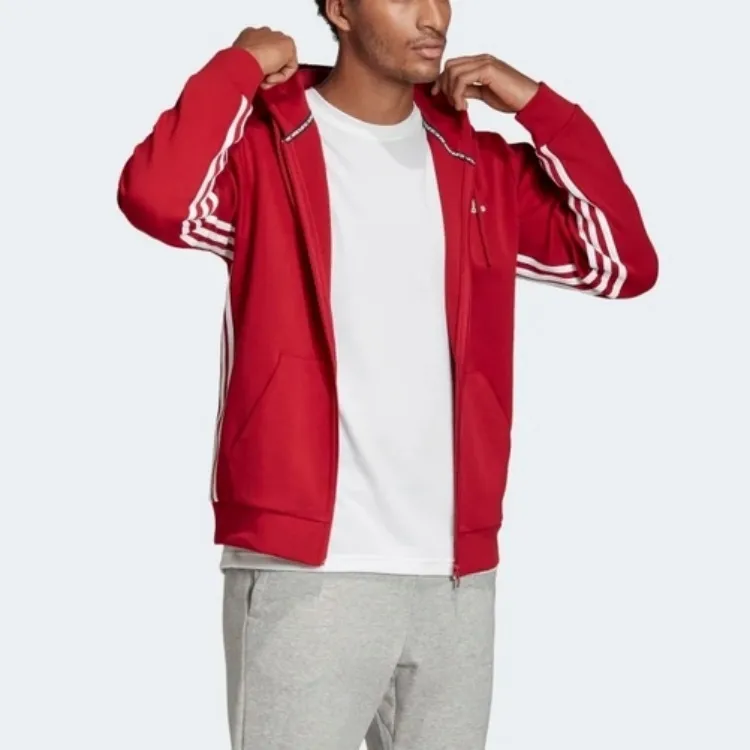 Adidas MUST HAVES 3-STRIPES Jackets Coats Men's Red-3