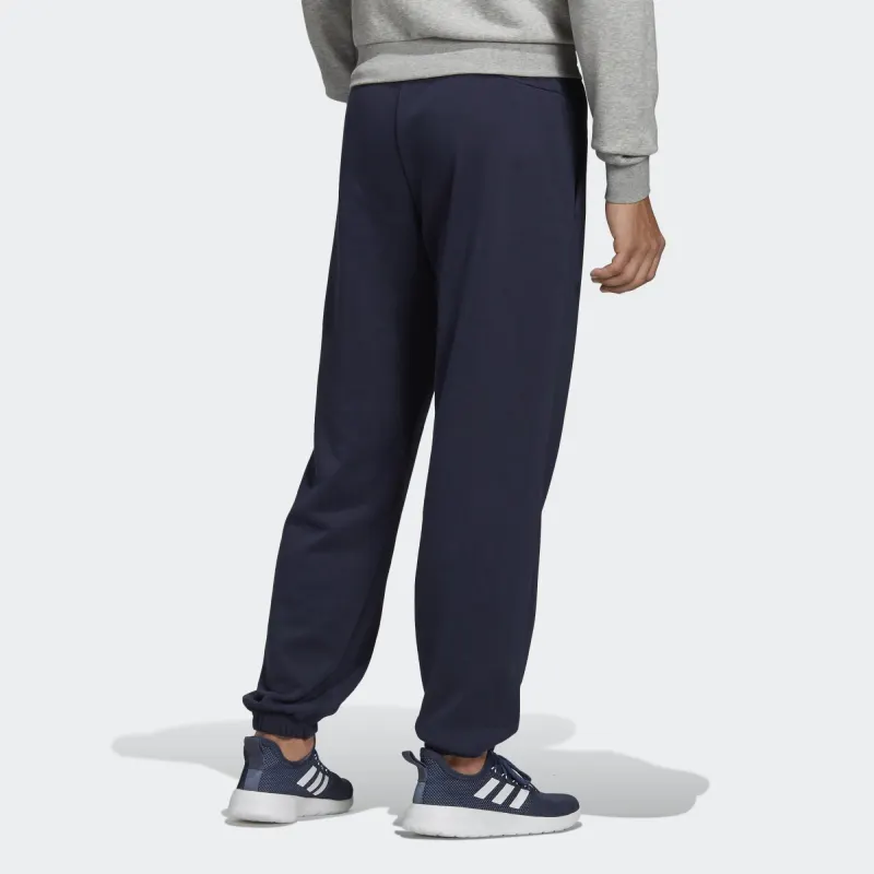 Adidas ESSENTIALSPerformance Knitted Sports Pants Men's Ink Blue-3