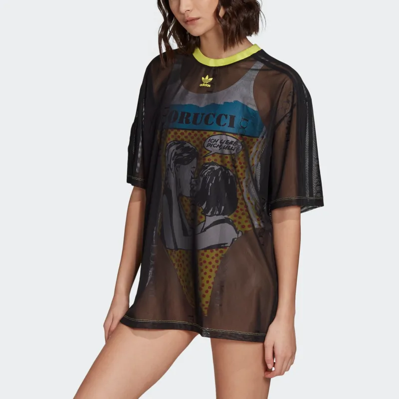 Adidas Originals FIORUCCI T-Shirt Women's Black-2