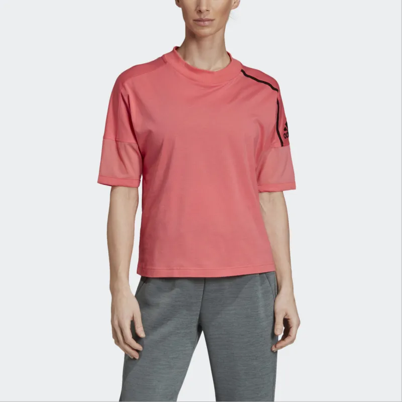 Adidas Z.N.E.Performance T-Shirt Women's Pink-2