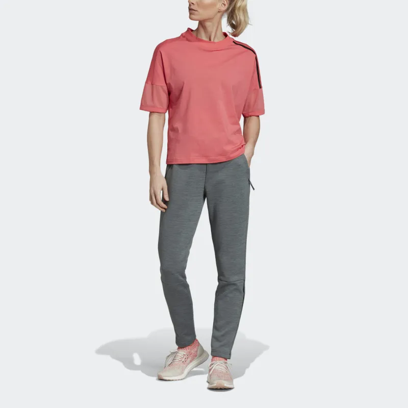 Adidas Z.N.E.Performance T-Shirt Women's Pink-5
