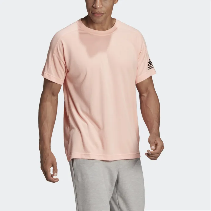 Adidas Performance T Shirt Men's Pink-2