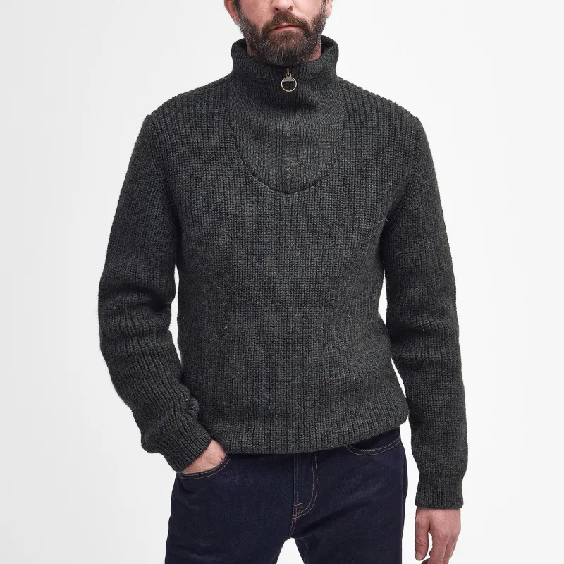 BARBOUR Sweater Men's Olive Green-3