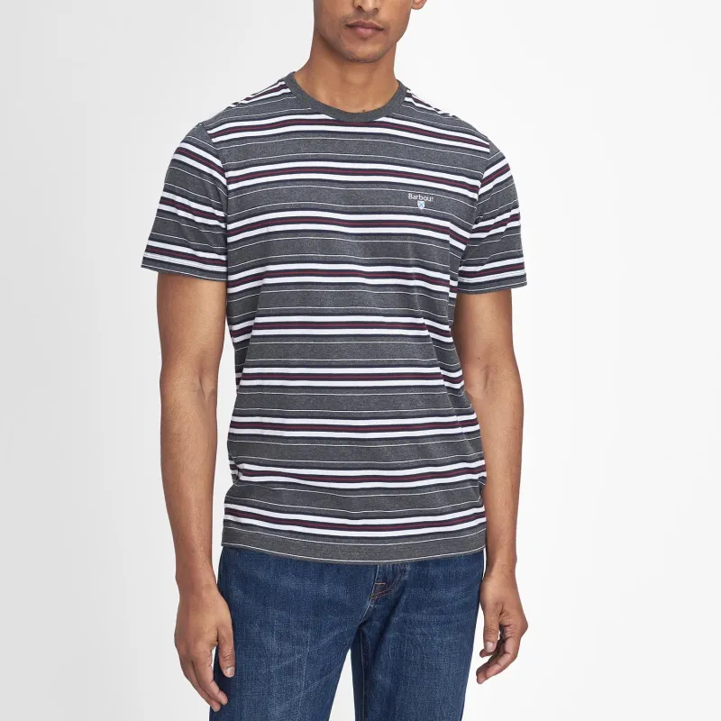 BARBOUR T-Shirt Men's Charcoal Gray-3