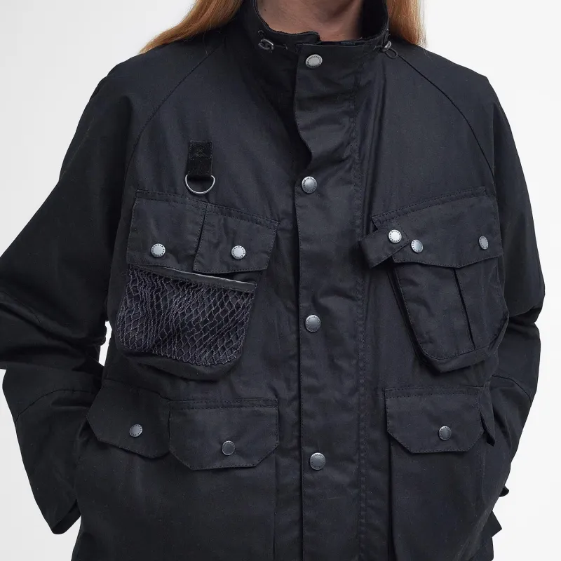 BARBOUR Modified Dryfly Waxed Jacket-4