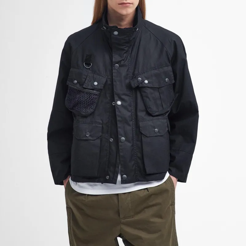 BARBOUR Modified Dryfly Waxed Jacket-1