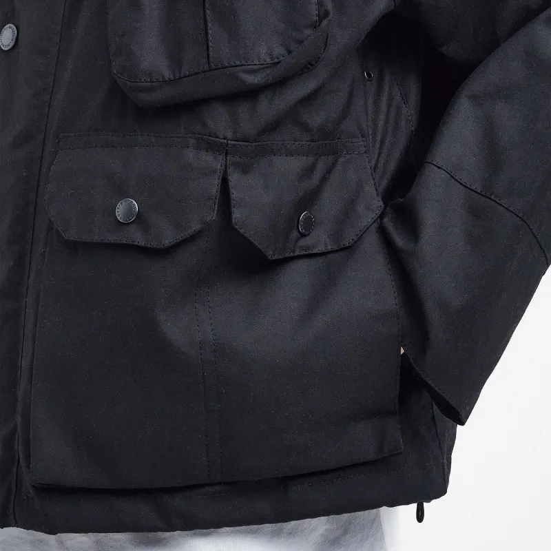 BARBOUR Modified Dryfly Waxed Jacket-9