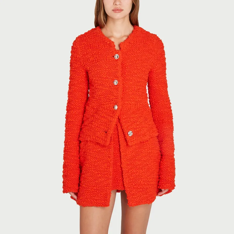 Giambattista Vall Tweed Jacket-2