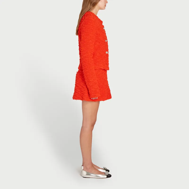 Giambattista Vall Tweed Jacket-4