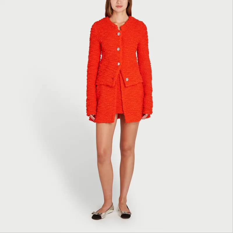Giambattista Vall Tweed Jacket-1