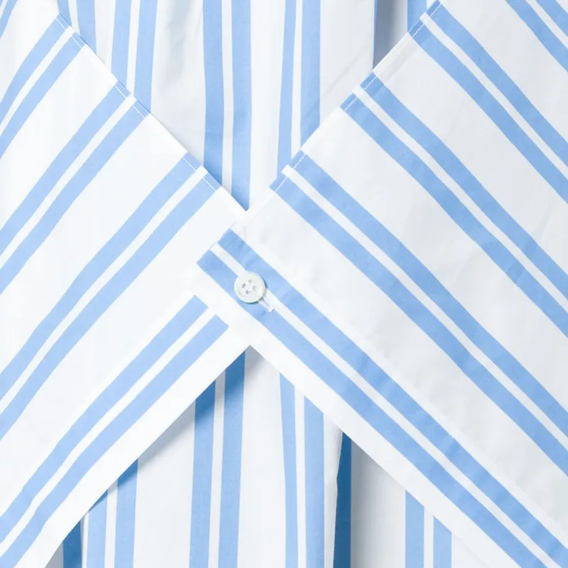 Balenciaga Striped Shirt Dress-4