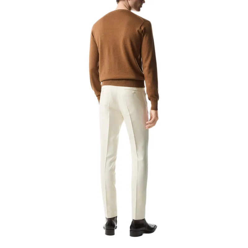 TOM FORD FW24 Knitwear Men's Whiskey Color-2