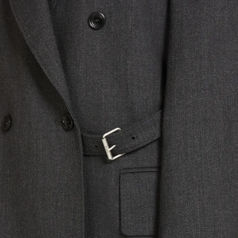 MaxMara Latino Collection Business Suit Coat Women's Dark Gray-4