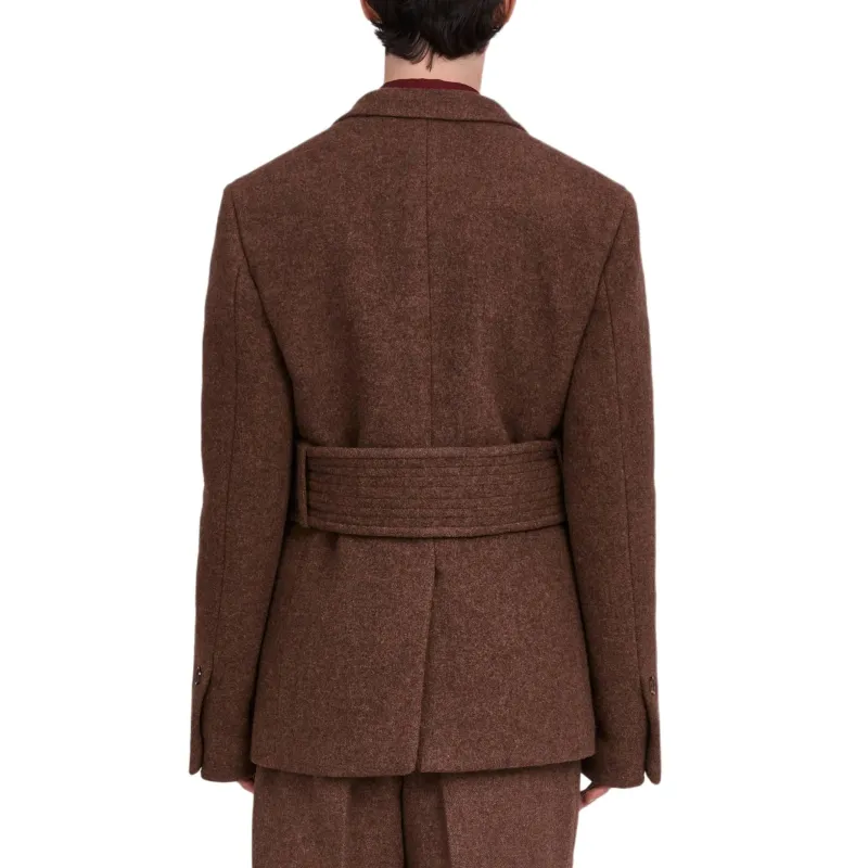 Ferragamo Double Breasted Belted Jacket-3