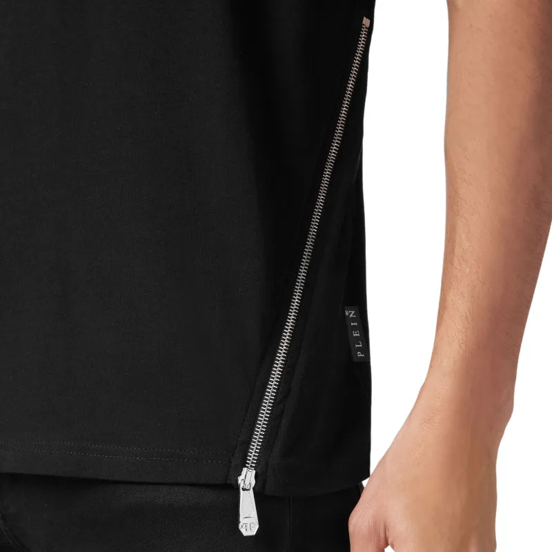 PHILIPP PLEIN Logo appliqué Cotton Tank Top-4
