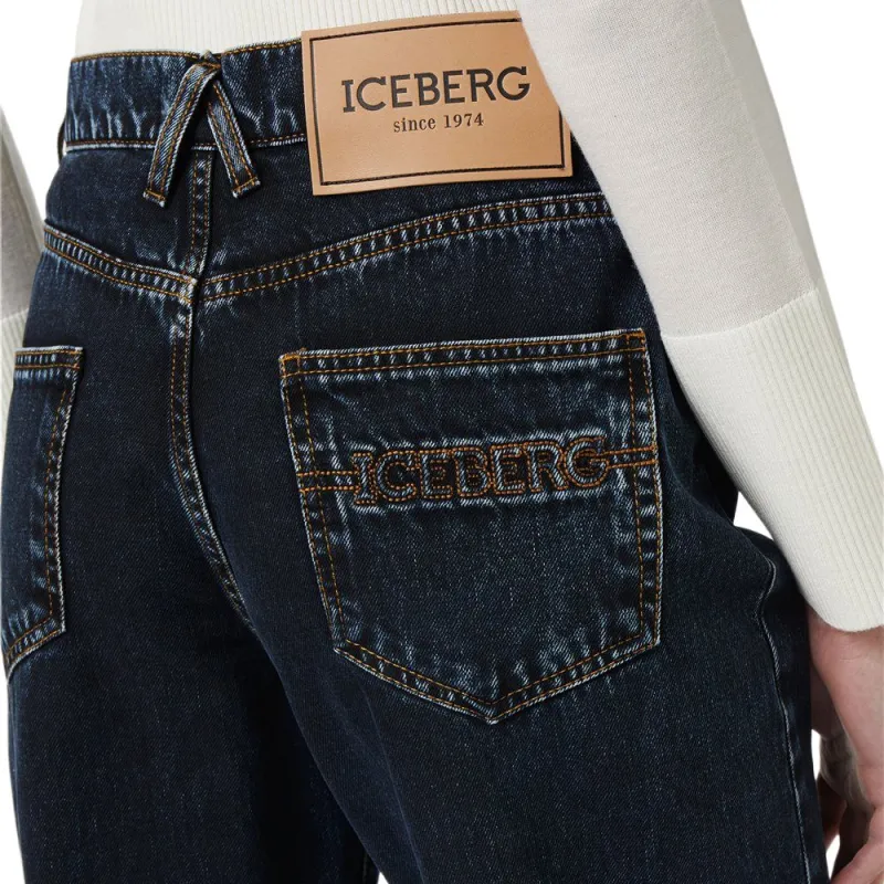 Iceberg Jeans Women's Dark Blue-5