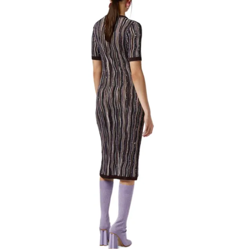 MISSONI FW23 Short-Sleeved Dresses Women's Multicolor-2