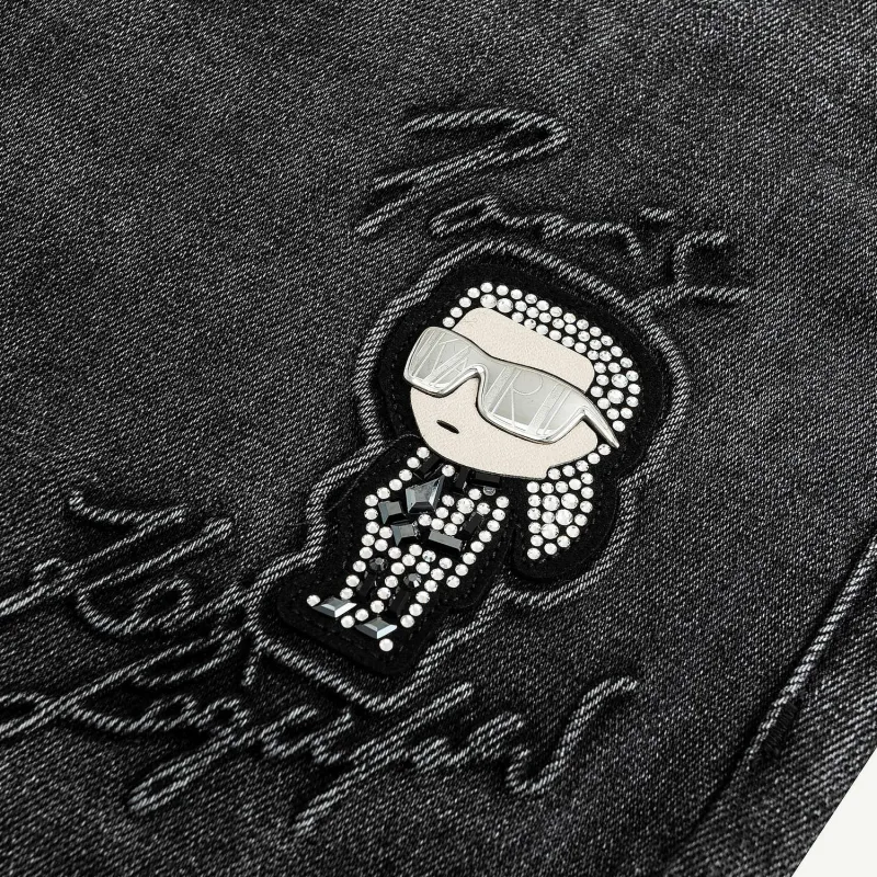 KARL LAGERFELD SS24 Jeans Men's Black-5