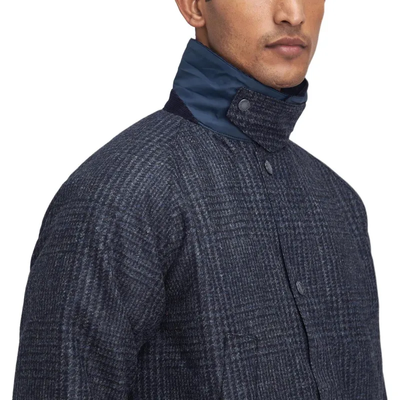 BARBOUR Puffer Jacket Men's Marine Blue-6