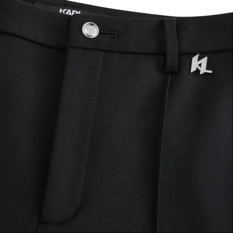 KARL LAGERFELD FW24 Casual Pants Women's Black-5