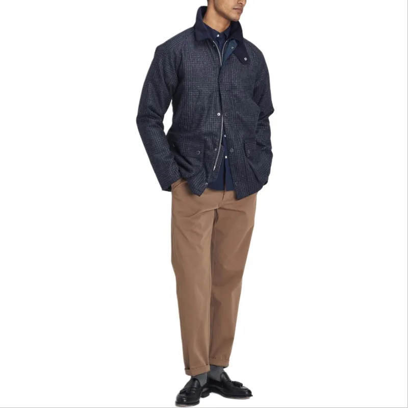 BARBOUR Puffer Jacket Men's Marine Blue-3