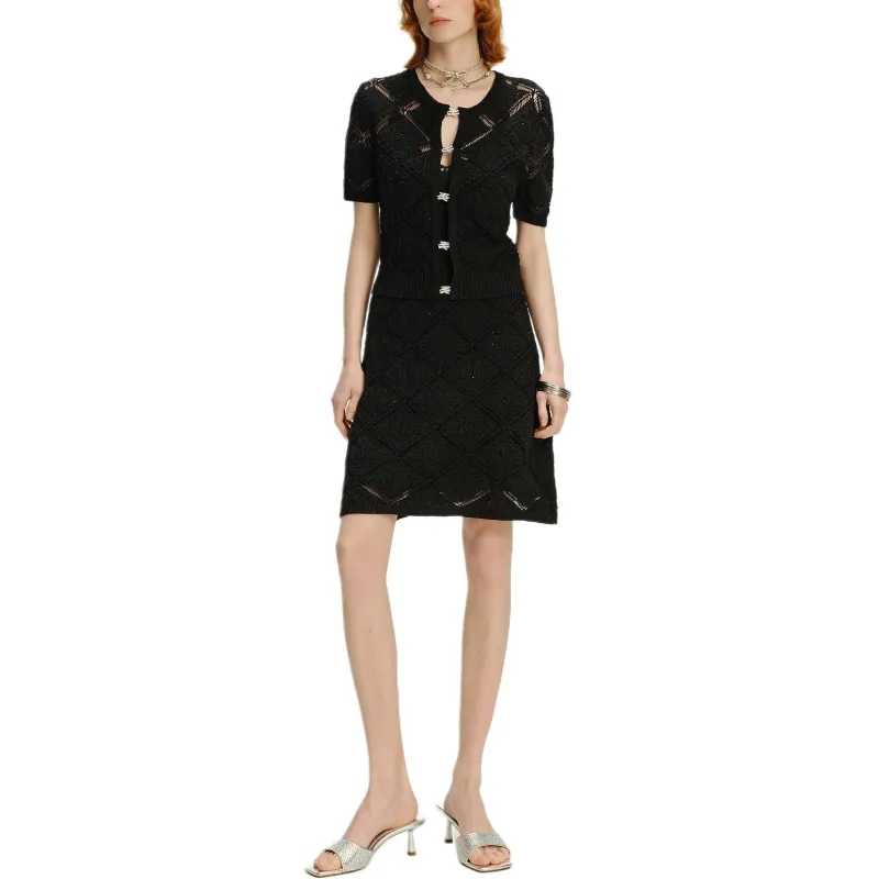 KARL LAGERFELD SS24 Knitwear Women's Black-2