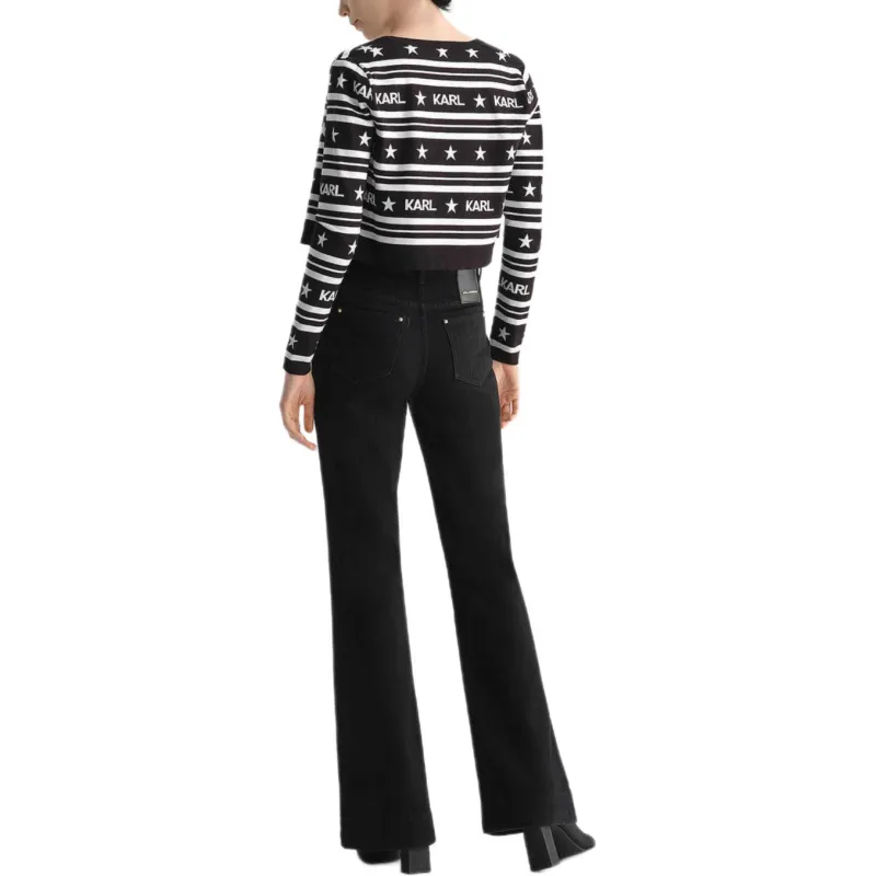 KARL LAGERFELD SS23 Jeans Women's Black-3