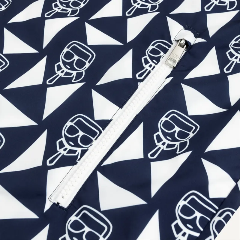 KARL LAGERFELD SS24 Jackets & Coats Men's Navy Blue-2
