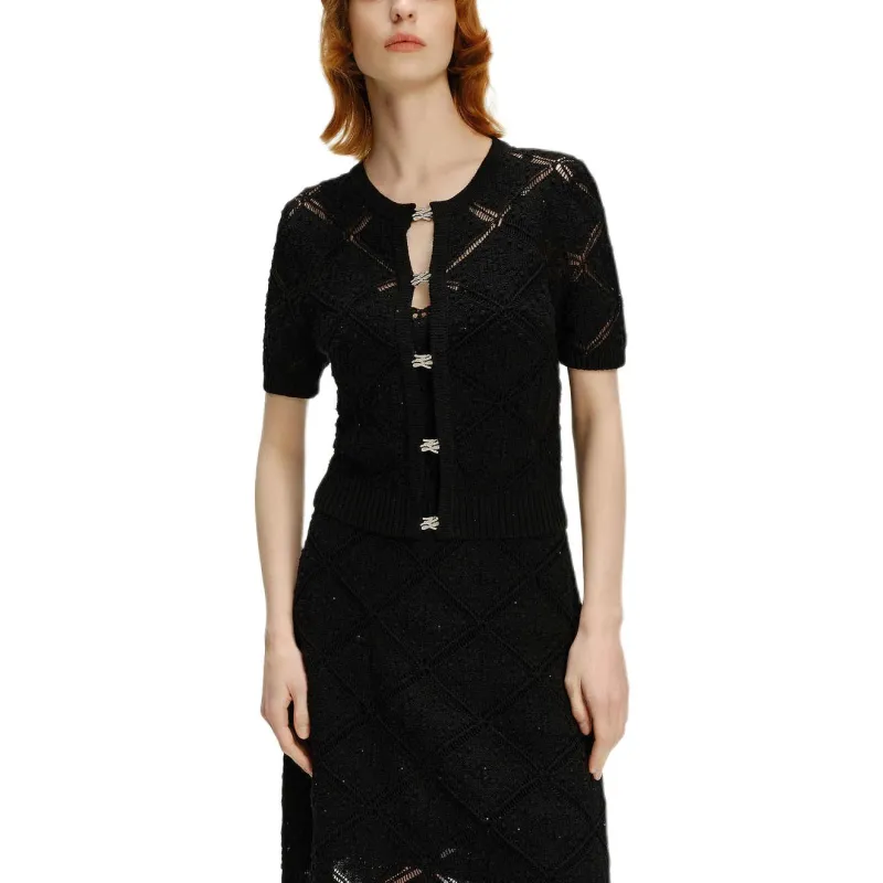 KARL LAGERFELD SS24 Knitwear Women's Black-1