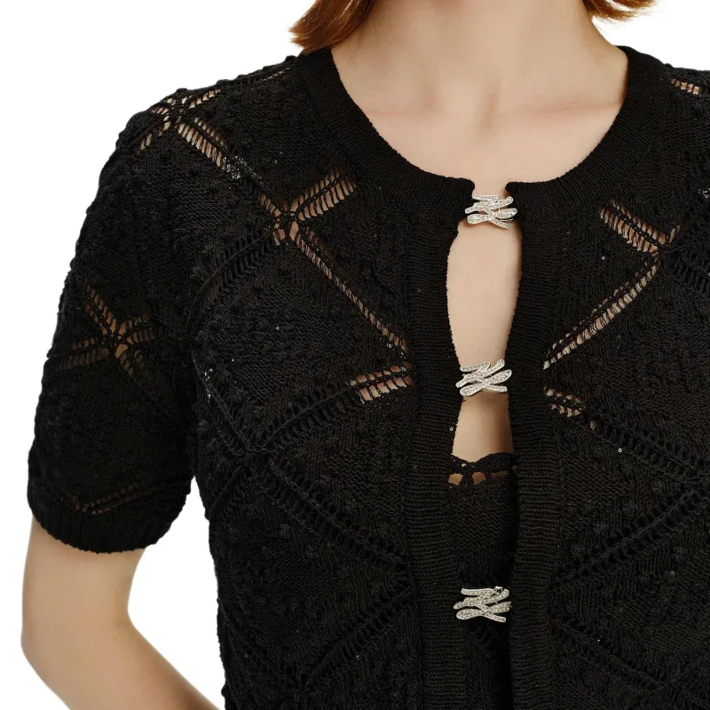 KARL LAGERFELD SS24 Knitwear Women's Black-5