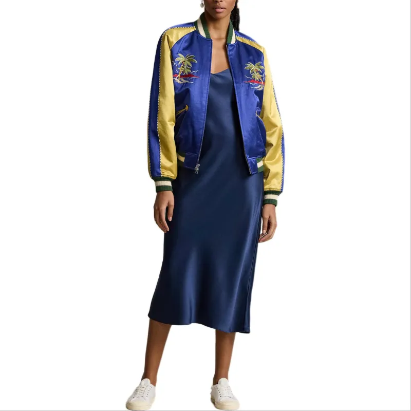 Polo Ralph Lauren FW24 Puffer Jacket Women's Blue-1