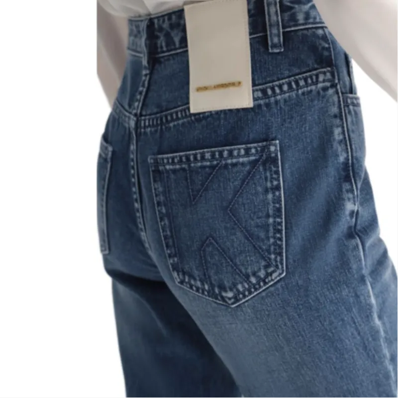 KARL LAGERFELD SS23 Jeans Women's Dark Blue-6