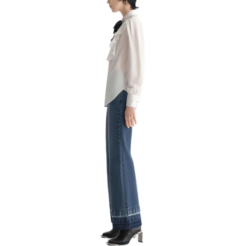 KARL LAGERFELD SS23 Jeans Women's Dark Blue-3