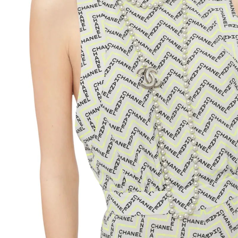 CHANEL FW24 Jumpsuit Women's Neon Yellow-1