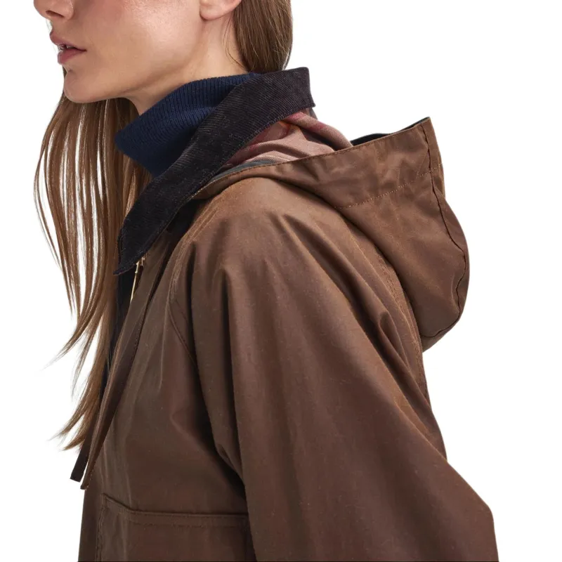 BARBOUR Highclere Wax Coat-6