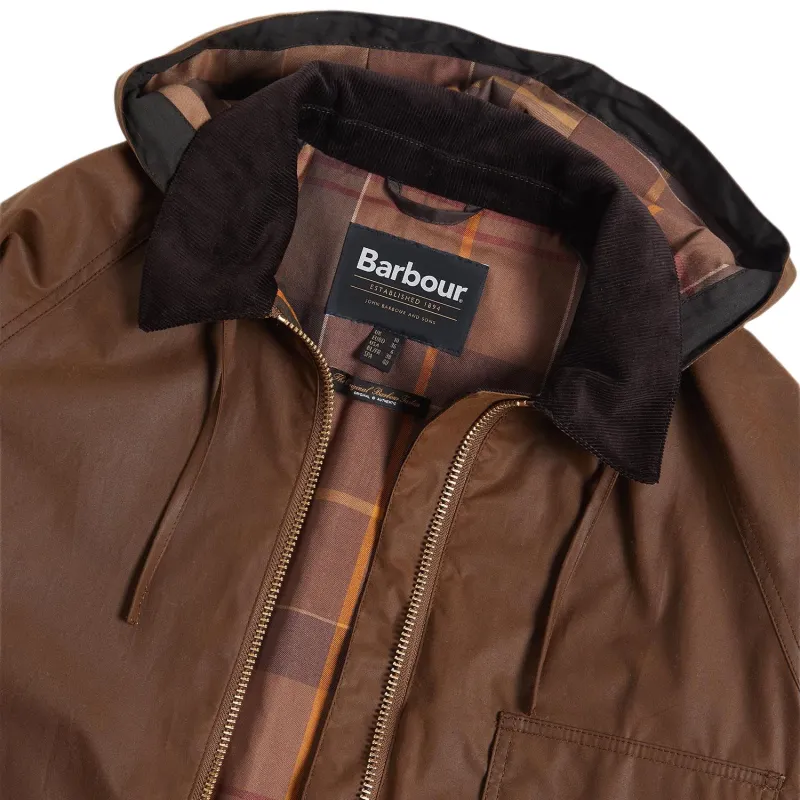 BARBOUR Highclere Wax Coat-8