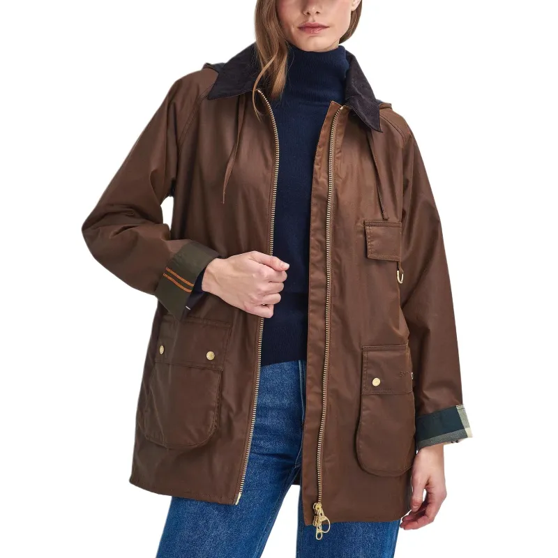 BARBOUR Highclere Wax Coat-2