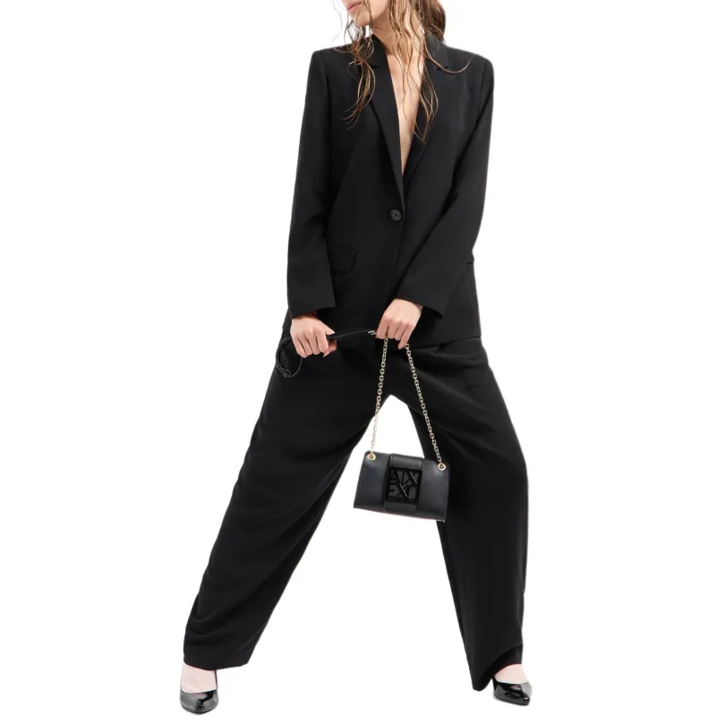 ARMANI EXCHANGEAE Casual Pants Women's Black-3